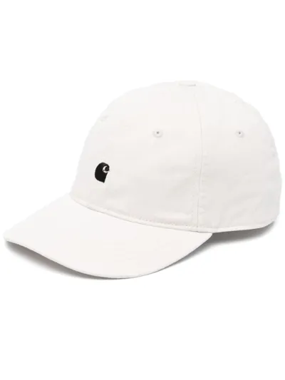 Carhartt Embroidered-logo Cotton Cap In White