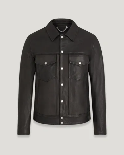 Belstaff Piston Jacket In Black