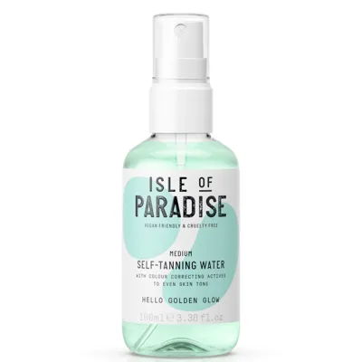 Isle Of Paradise Self-tanning Water - Medium 100ml In White