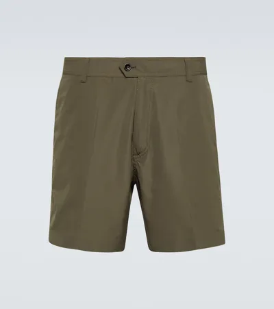 Tom Ford Technical Shorts In Sage