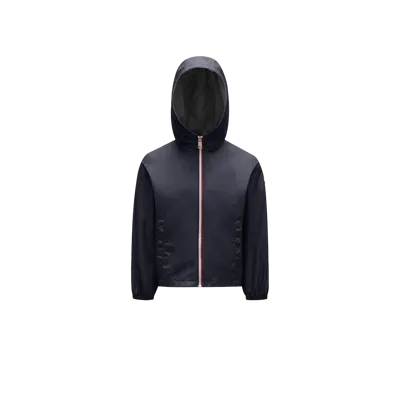 Moncler Kids' New Urville Rain Jacket Blue In Bleu