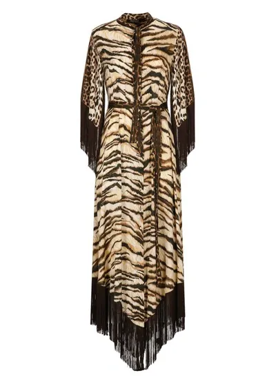 Roberto Cavalli Dresses Multicolour In Neutrals