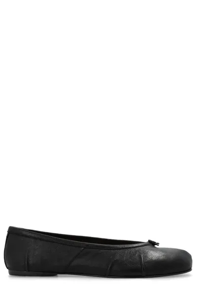 Maison Margiela Tabi Ballet Flats In Black