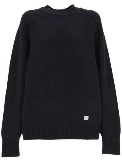 Chloé Chloè C24 Smp23501 Woman Iconic Navy Sweater