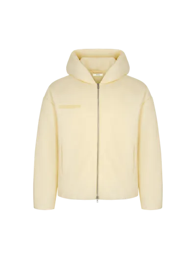 Pangaia Flower-warmth Padded Bomber Jacket In Rind Yellow