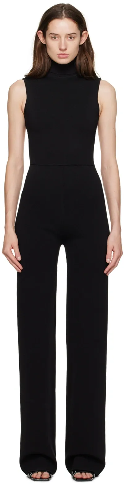 Gauge81 Gijon Open-back Jumpsuit In Black