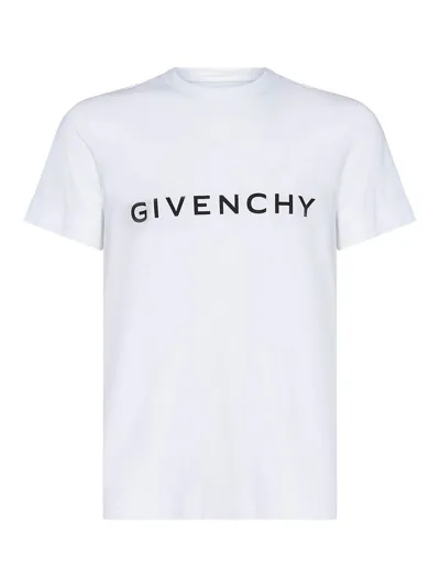 Givenchy White Slim-fit T-shirt