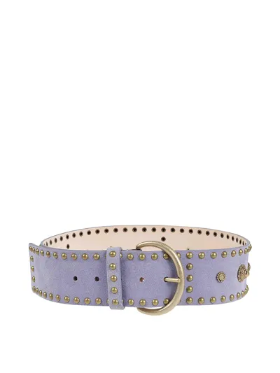 Alessia Zamattio High Belt In Light Purple