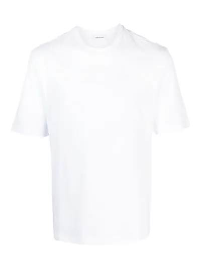 Ferragamo Logo Cotton T-shirt In White