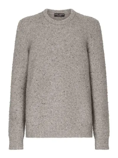 Dolce & Gabbana Sweater In Gris