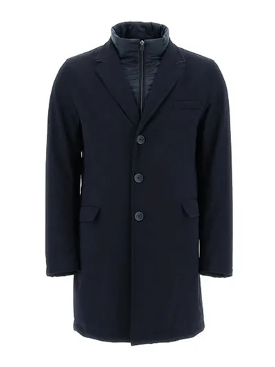 Herno Coat In Blue