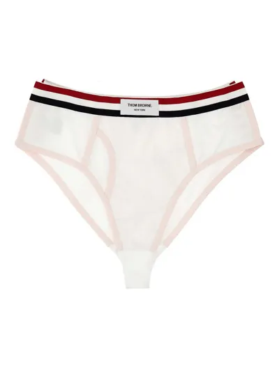 Thom Browne Rwb Briefs In White