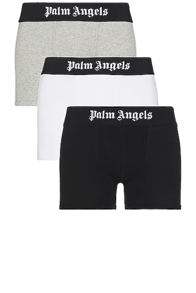 Palm Angels Bwg Boxers Tri Pack In Multicolor