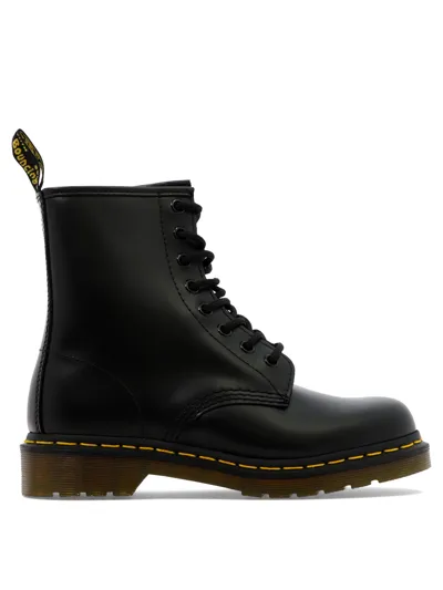 Dr. Martens' Dr. Martens 1460 Combat Boots In Black