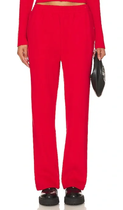 Atoir The Straight Leg Track Pant In Chili