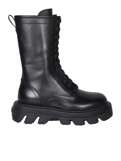 Casadei Generation C Biker Boots In Black