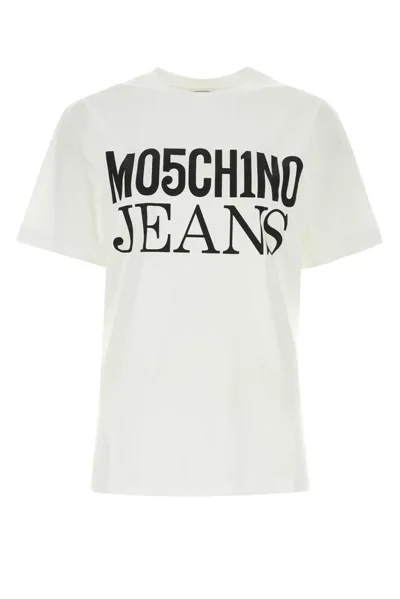 Moschino Logo In White