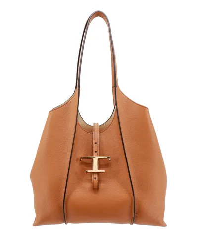 Tod's Shoulder Bag In Brown