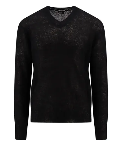 Tom Ford Sweater In Black