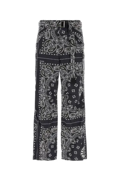 Sacai Pants In Black