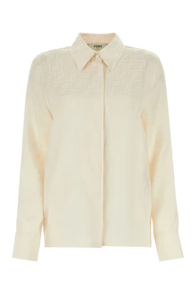 Fendi Camicia-42 Nd  Female In White