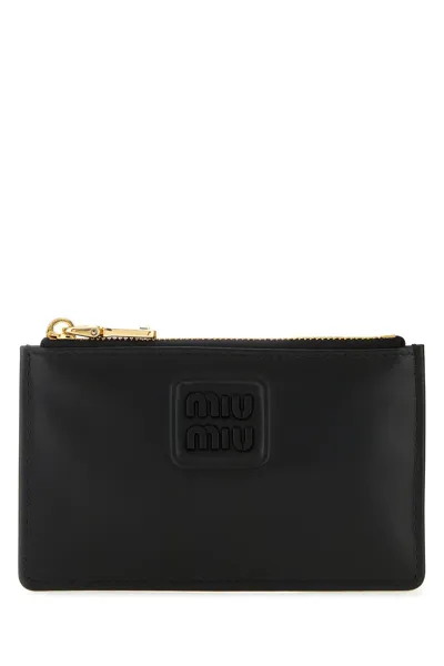 Miu Miu Pouch-tu Nd  Female In Black