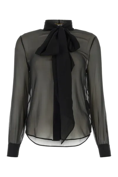 Saint Laurent Camicia-38f Nd  Female In Black