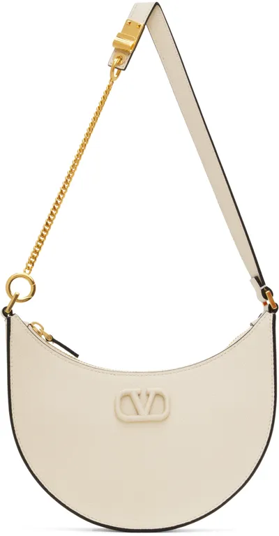 Valentino Garavani Off-white Vlogo Signature Bag In Ivory