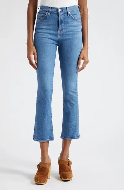 Veronica Beard Carly High-rise Kick-flare Jeans In Siera