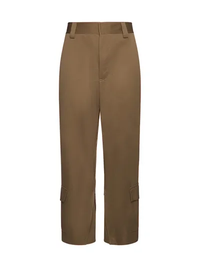 Bottega Veneta Trousers In Brown