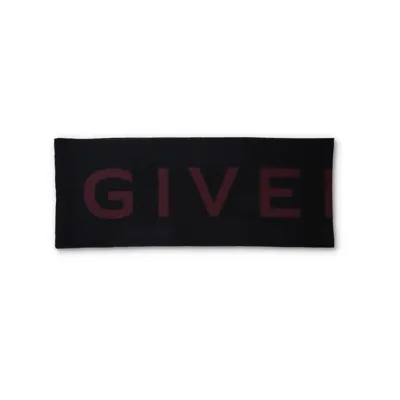 Givenchy Wool Logo Scarf