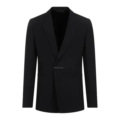 Givenchy Blazer With Logo In Black