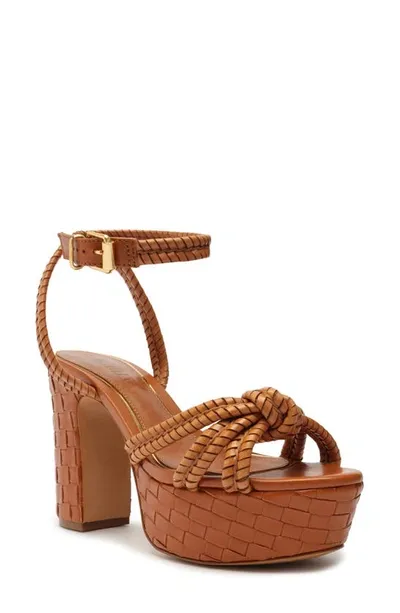 Schutz Kathleen Platform Sandal In Miele