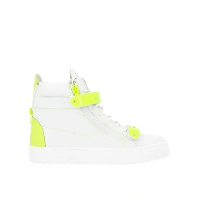 Giuseppe Zanotti White Leather Sneakers