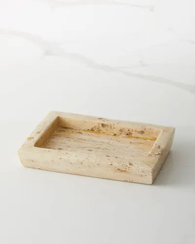 Pigeon & Poodle Bowen Soap Dish, Natural