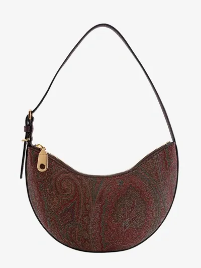 Etro Shoulder Bag In Brown