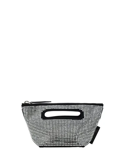 Attico The  Via Dei Giardini 15 Embellished Tote Bag In Silver