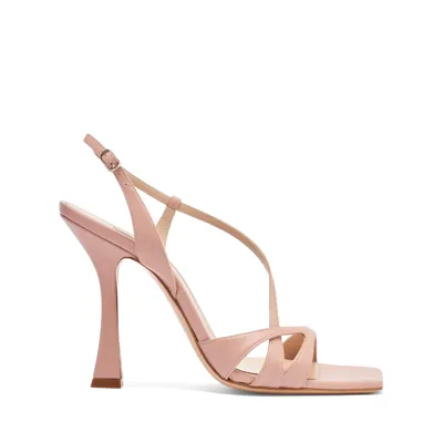 Casadei Geraldine 100mm Sandals In Rosé