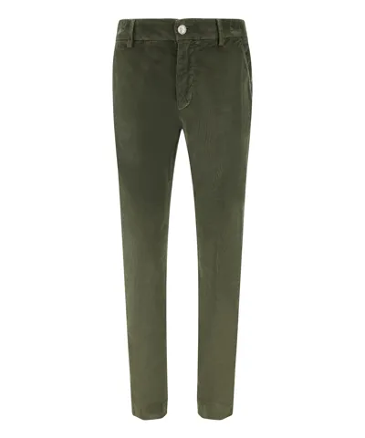 Hand Picked Pants In Verde Bosco