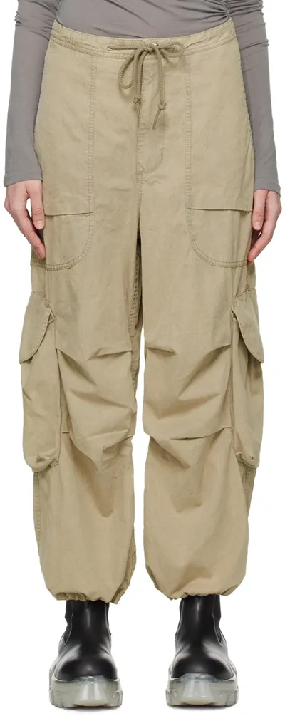 Entire Studios Gray Freight Cargo Pants In Steel