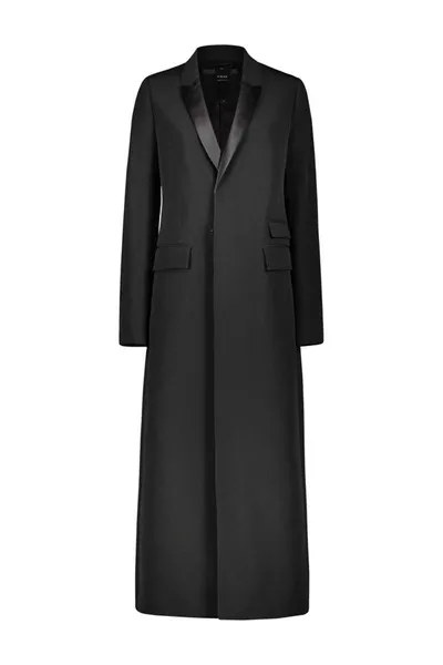 Sapio Panama Smocking Coat Clothing In Black