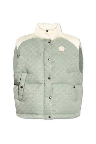 Gucci Gg Padded Vest In Multi