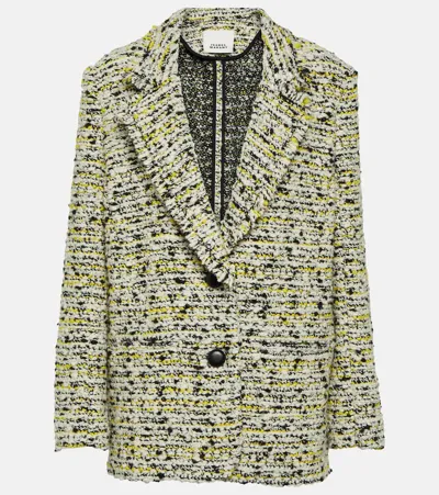 Isabel Marant Etiennega Wool-blend Blazer In White