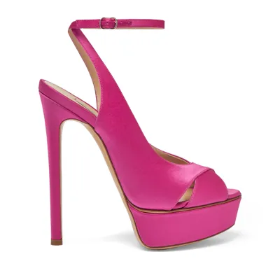 Casadei Flora Jolly Sandal - Woman Platforms Fuchsia 38