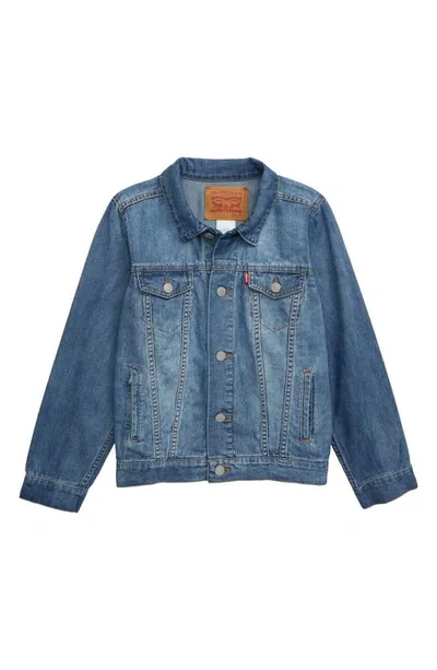 Levi's Teen Button-up Denim Jacket In Blue