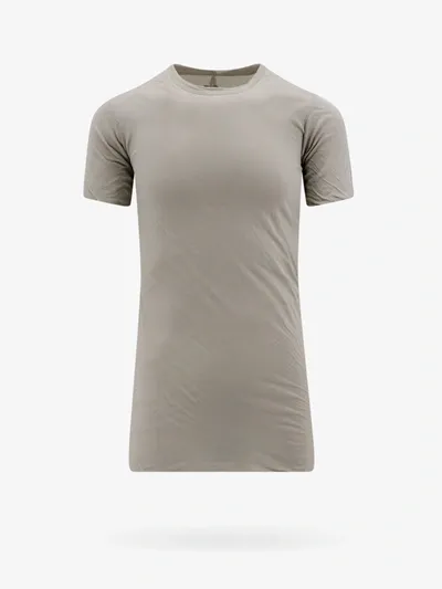 Rick Owens T-shirt In Cream