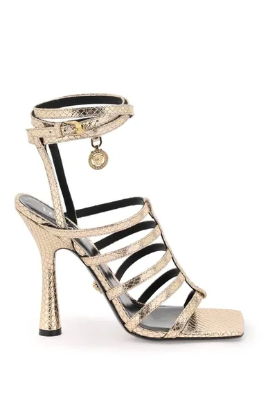 Versace Lycia Structure Sandals In Multicolor