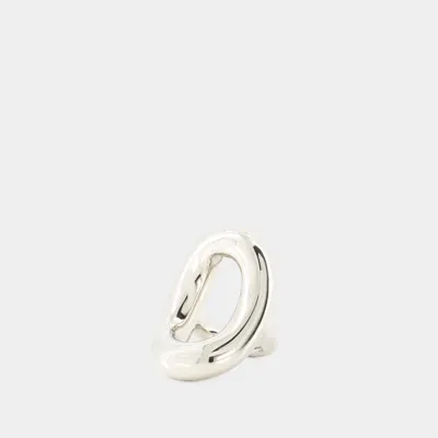 Rabanne Ring Ring - Paco  - Messing - Versilbert In Silver