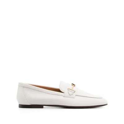 Tod's Loafers In White