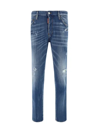 Dsquared2 Jeans Blue In Denim